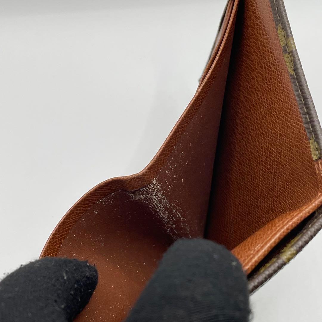 LOUIS VUITTON モノグラム ポルトモネビエ ダブルホック 財布