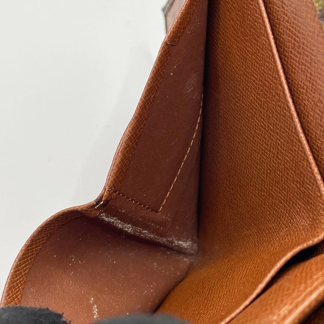 LOUIS VUITTON モノグラム ポルトモネビエ ダブルホック 財布