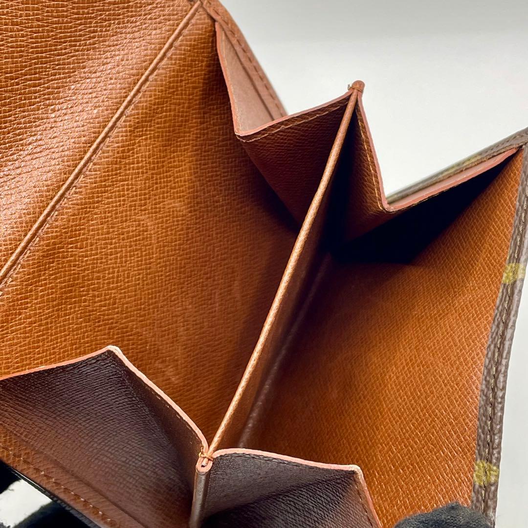 LOUIS VUITTON モノグラム ポルトモネビエ ダブルホック 財布