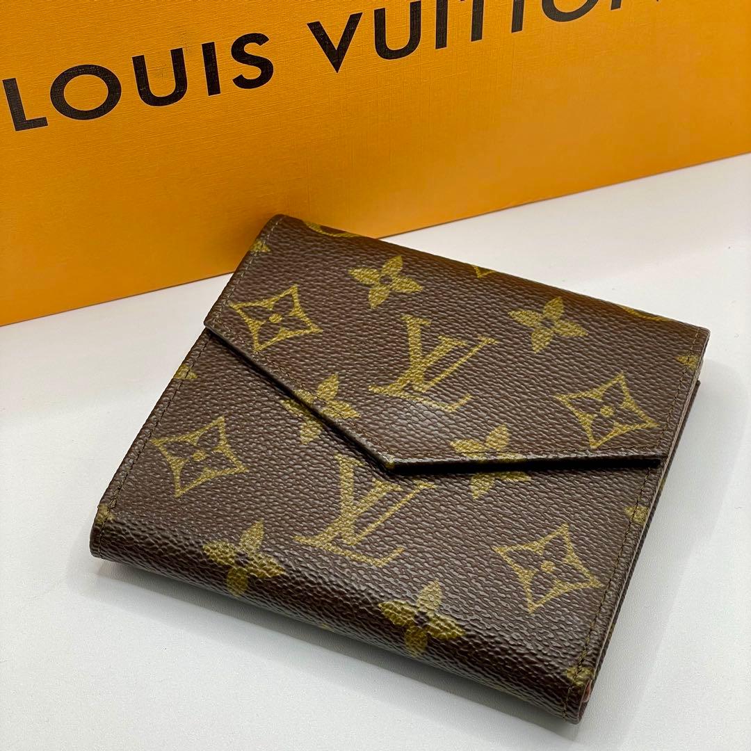 LOUIS VUITTON モノグラム ポルトモネビエ ダブルホック 財布