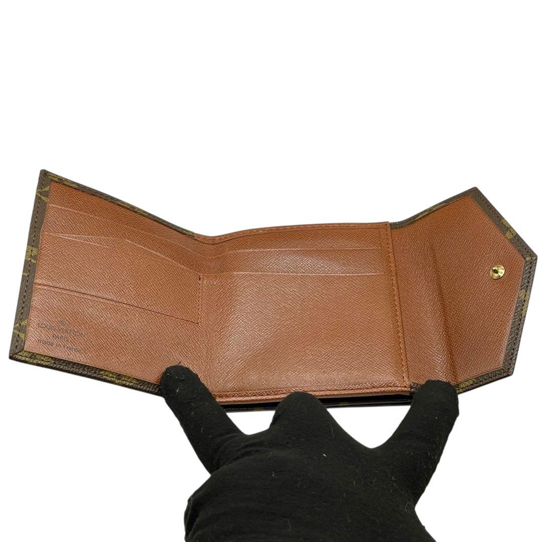 LOUIS VUITTON モノグラム ポルトモネビエ ダブルホック 財布