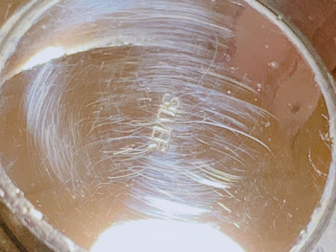 銀杯　silver刻印　純銀