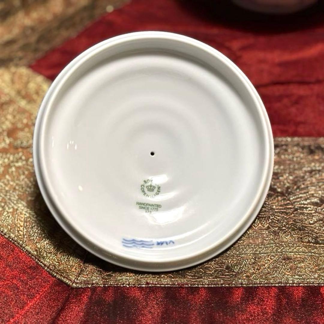 新品　ロイヤルコペンハーゲン　ブルーパルメッテ　蓋つきボウル2客セット