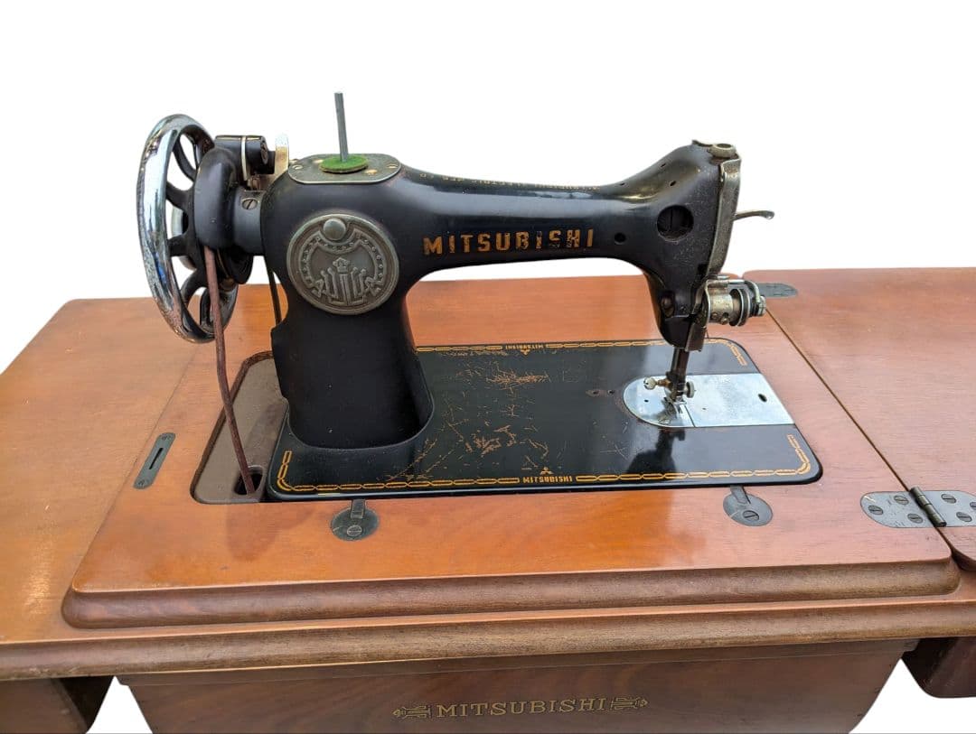 アンティークミシン 足踏みミシン　三菱製 MITUBISHI ミシン