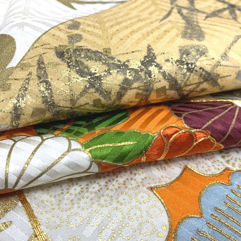 512z5〇京都呉服屋 夷川しめだ 中振袖 地紋 松竹梅 白〇成人式 結婚式