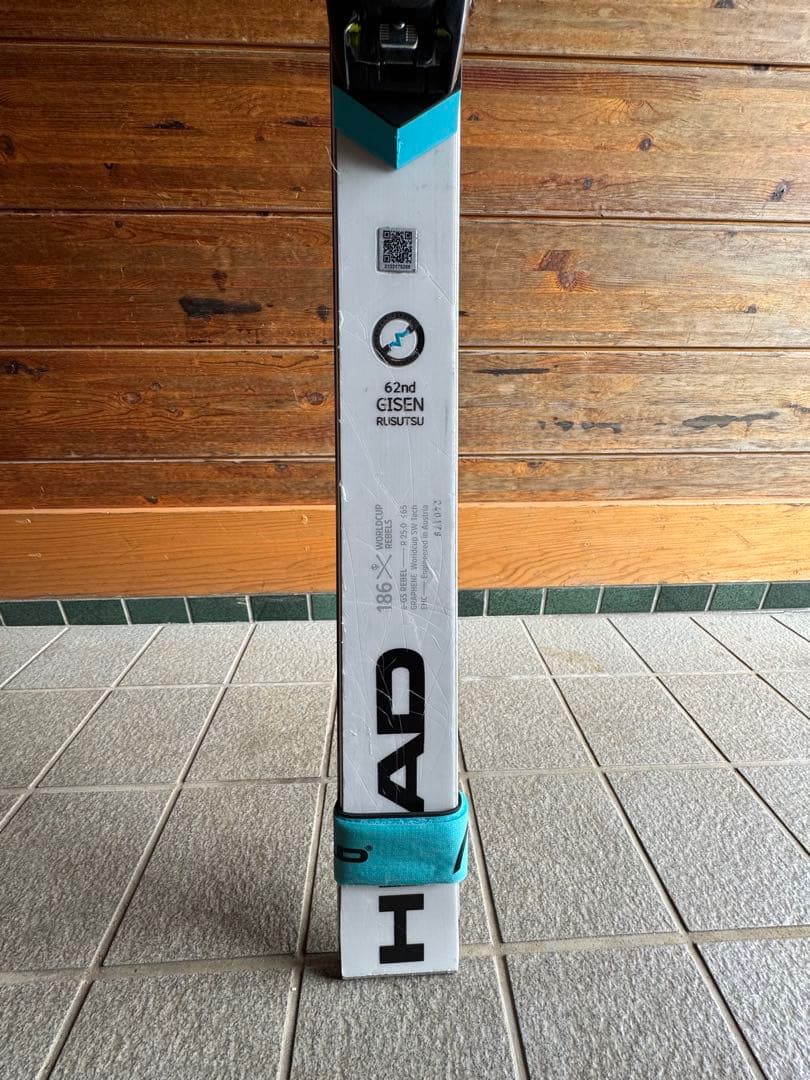 Y*a様 HEAD AD スキー板 ホワイト/ブラック