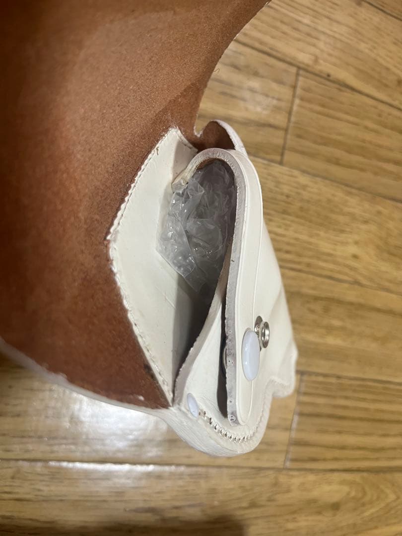 ホルスター 本革、白、2インチ (ニューナンブ、SAKURA)オーダーメイド商品