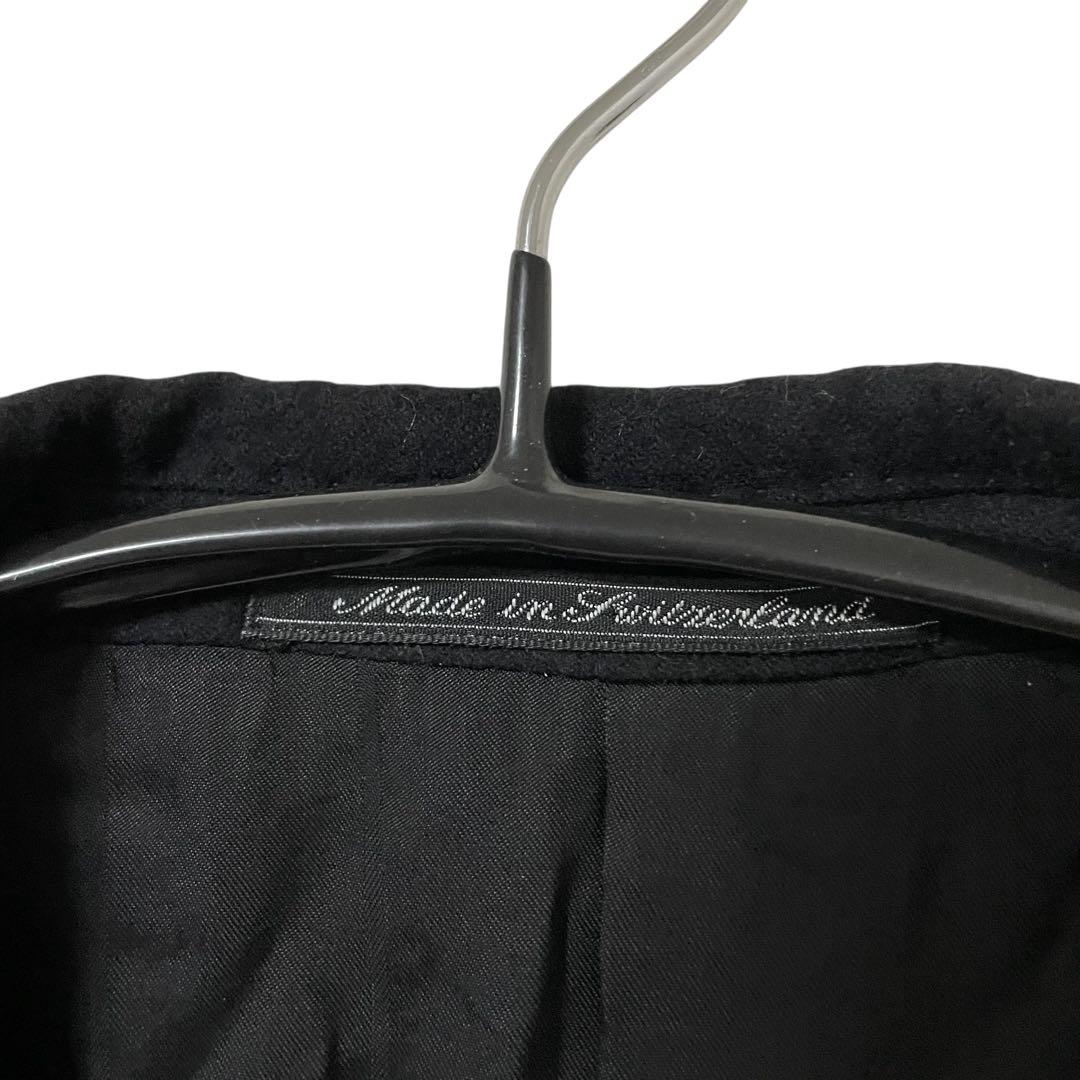 美品 VALENTINO ブラックフォーマルスーツ ダブル カジュアル カシミヤ