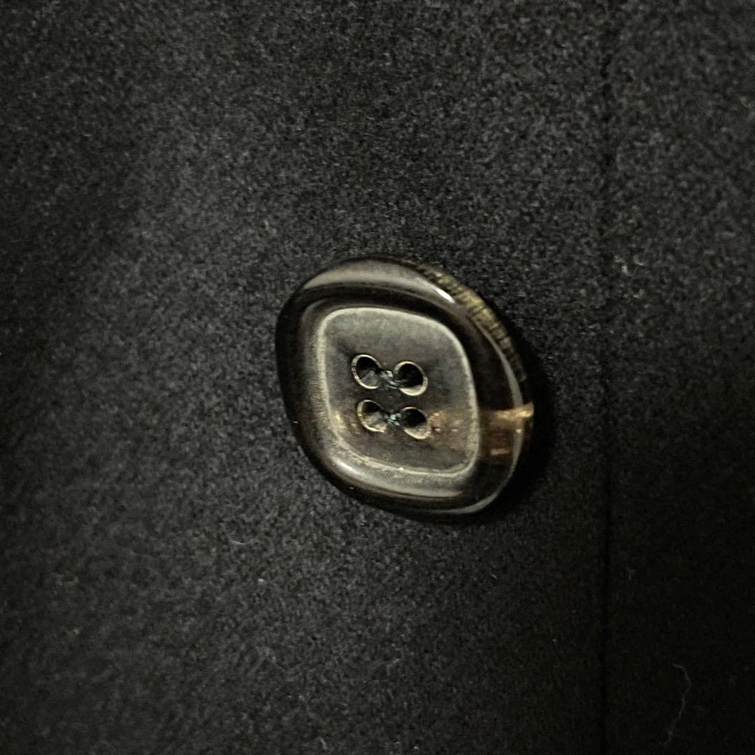 美品 VALENTINO ブラックフォーマルスーツ ダブル カジュアル カシミヤ