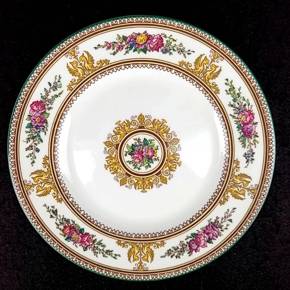 ＊未使用級＊ウェッジウッド　コロンビア エナメル　デザートプレート　6枚