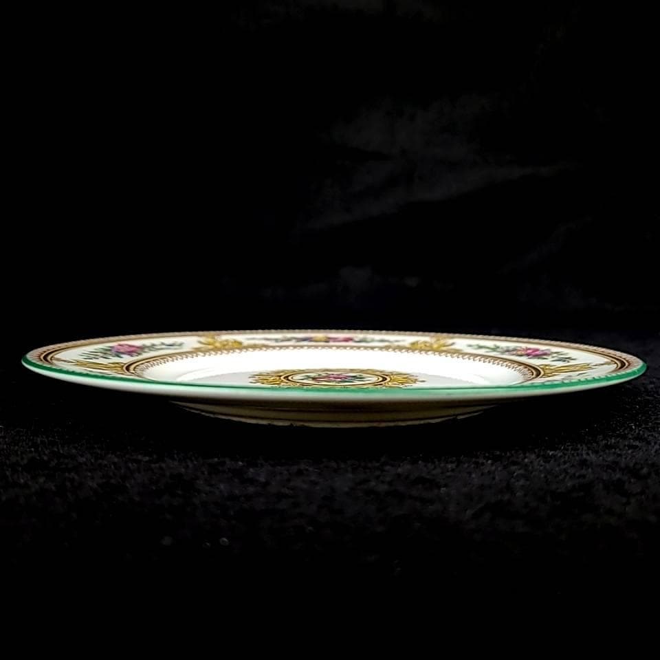 ＊未使用級＊ウェッジウッド　コロンビア エナメル　デザートプレート　6枚