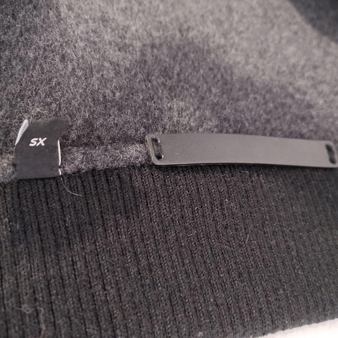 【美品】セオリーブルゾンXSサイズ　ユニセックス　ダブルフェイス生地　黒