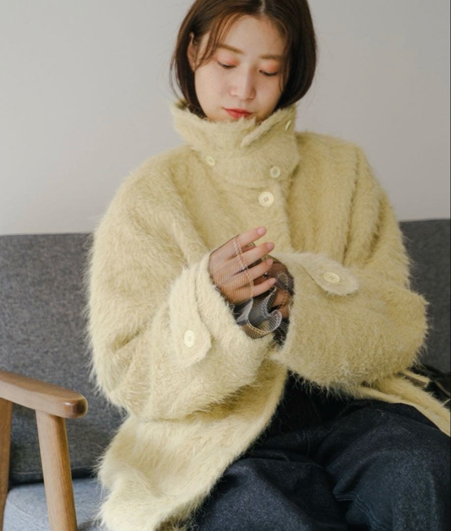 まる⭐︎新品未使用　kastane カスタネ　シャギーコート