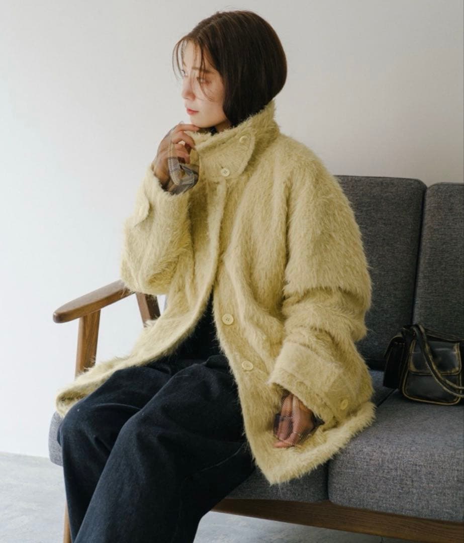 まる⭐︎新品未使用　kastane カスタネ　シャギーコート