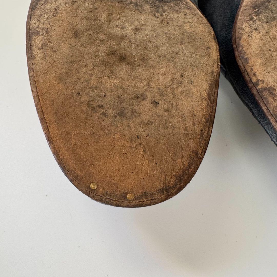 美品　GUCCI ホースビットローファー　スエード　モカシン　グレー　OLD