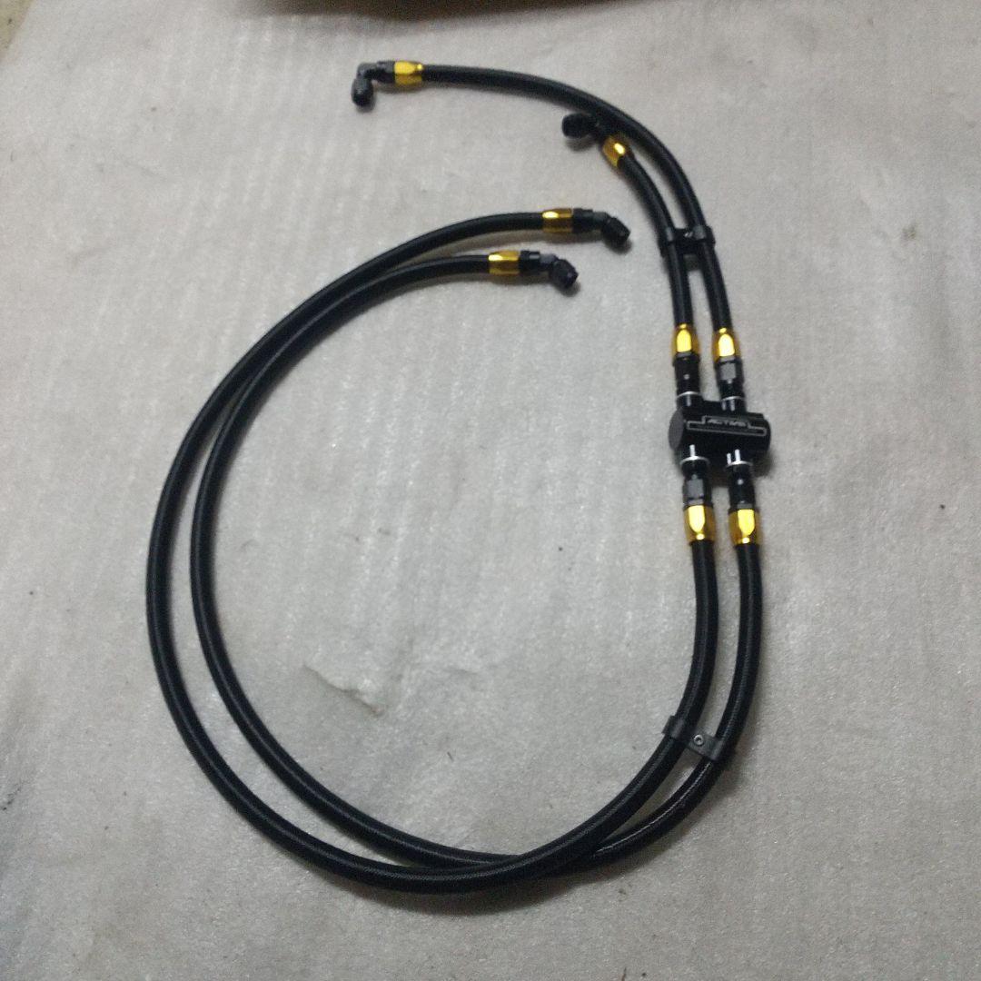 CBX400F/550オイルクーラーサイド回し確認用