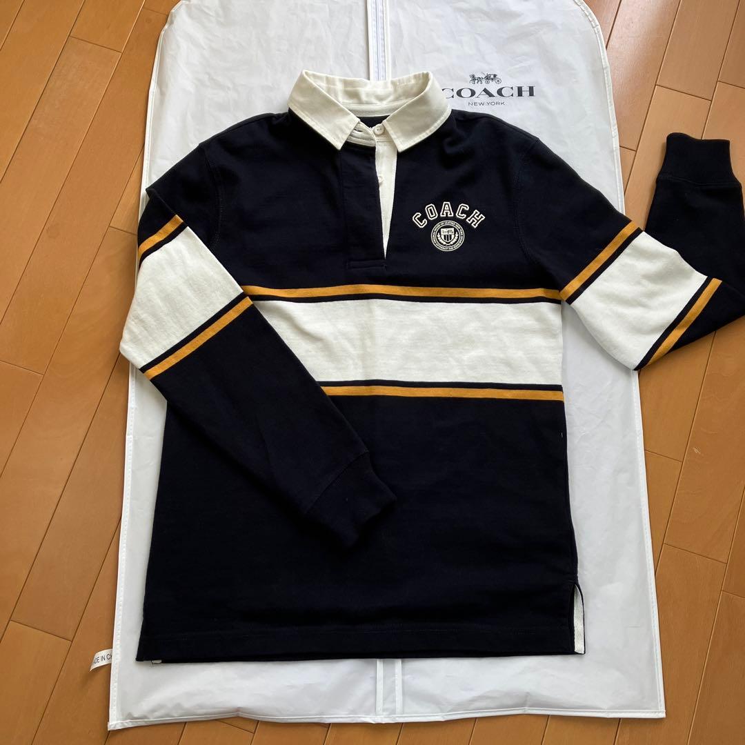 新品未使用品　レディース　coach ラガーシャツ　XS