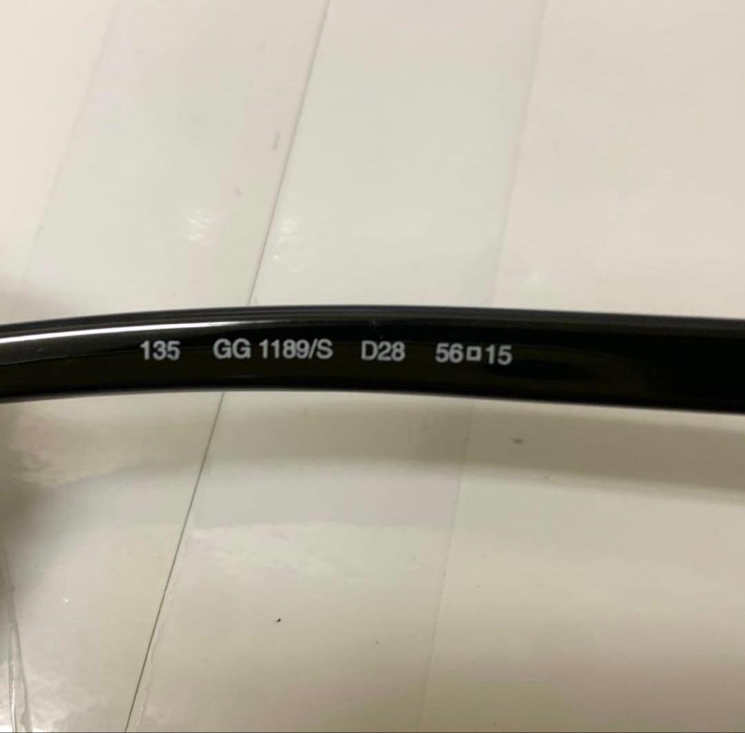 グッチ サングラス アイウェア 56◻︎15 UVカット有