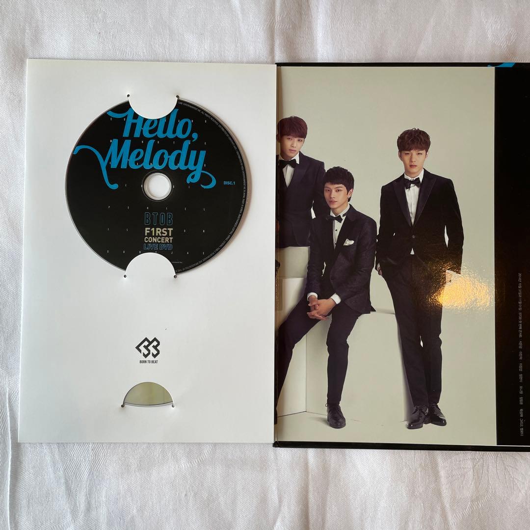 BTOB Hello, Melody DVD ウングァン トレカ付き