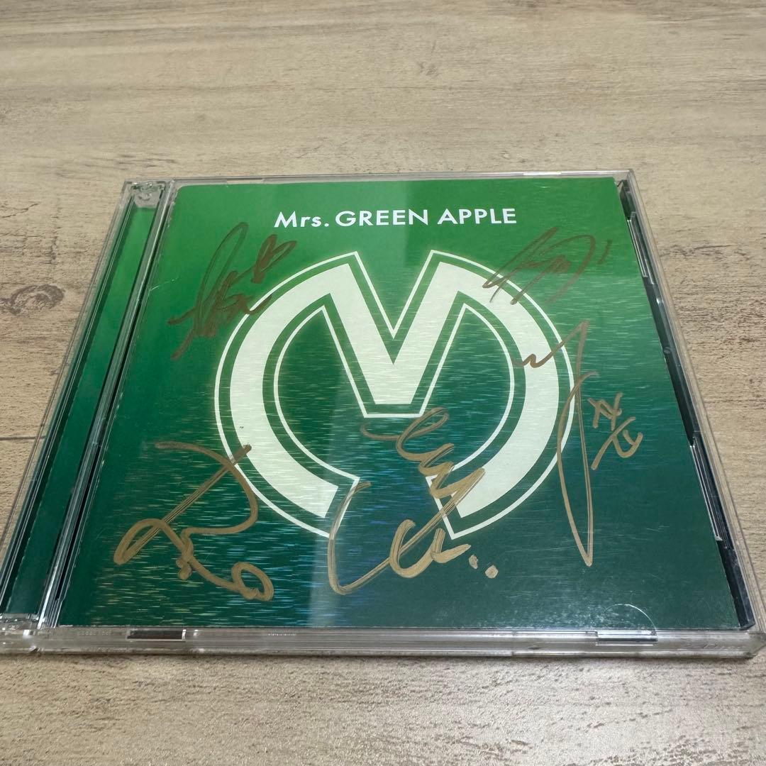 【直筆サイン入り】【初回限定盤】【Mrs. GREEN APPLE】