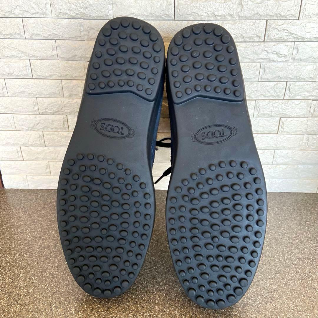 TOD'Sトッズ　ペブルスエードショートブーツ　チャッカブーツ　デザートブーツ