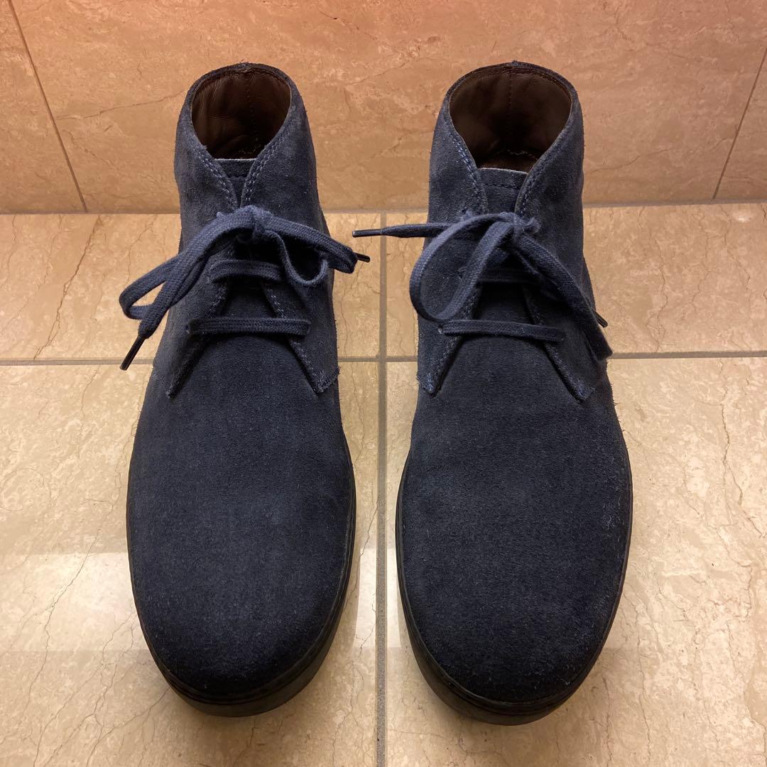 TOD'Sトッズ　ペブルスエードショートブーツ　チャッカブーツ　デザートブーツ