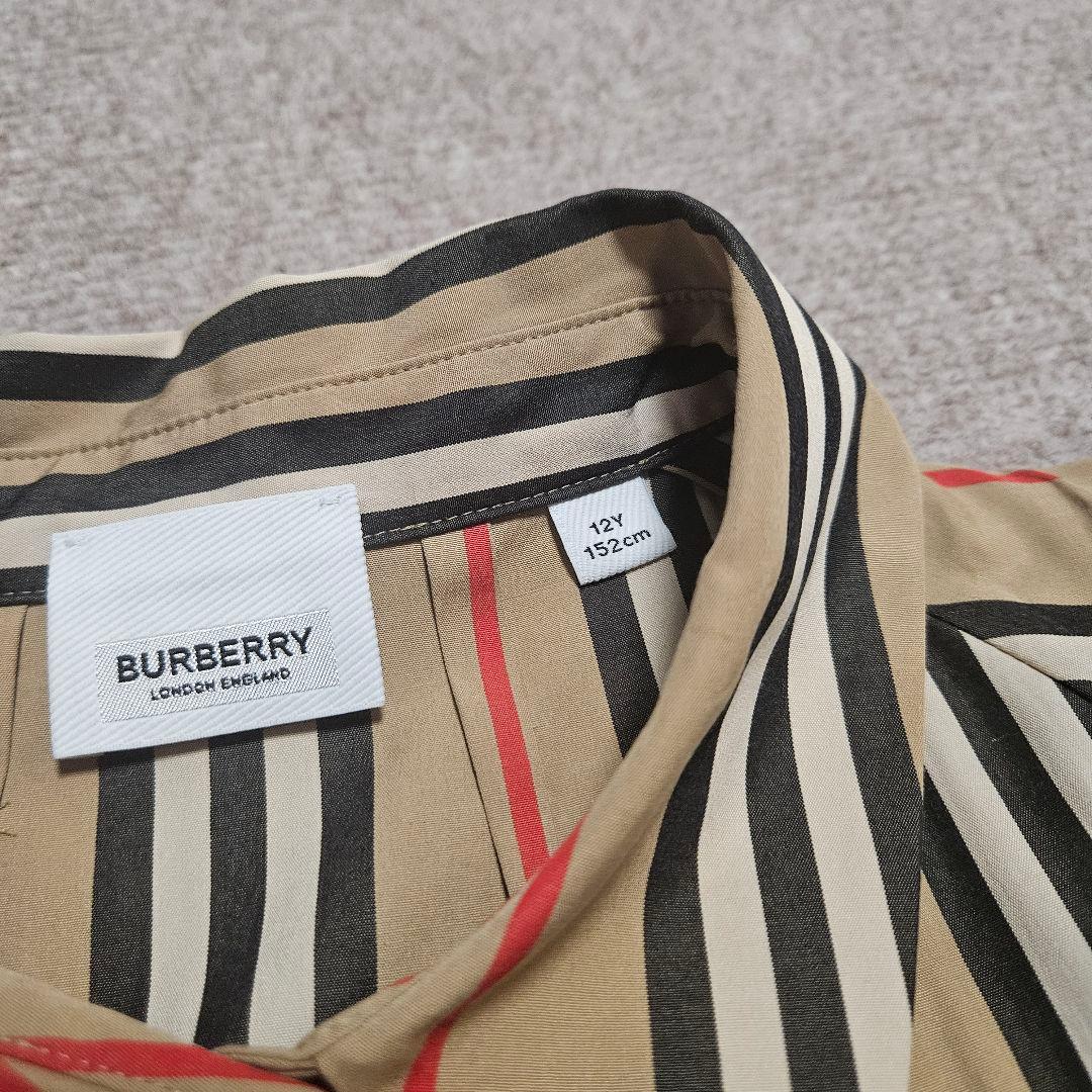 極美品　バーバリーチルドレン　BURBERRY　半袖ワンピース　チェック柄