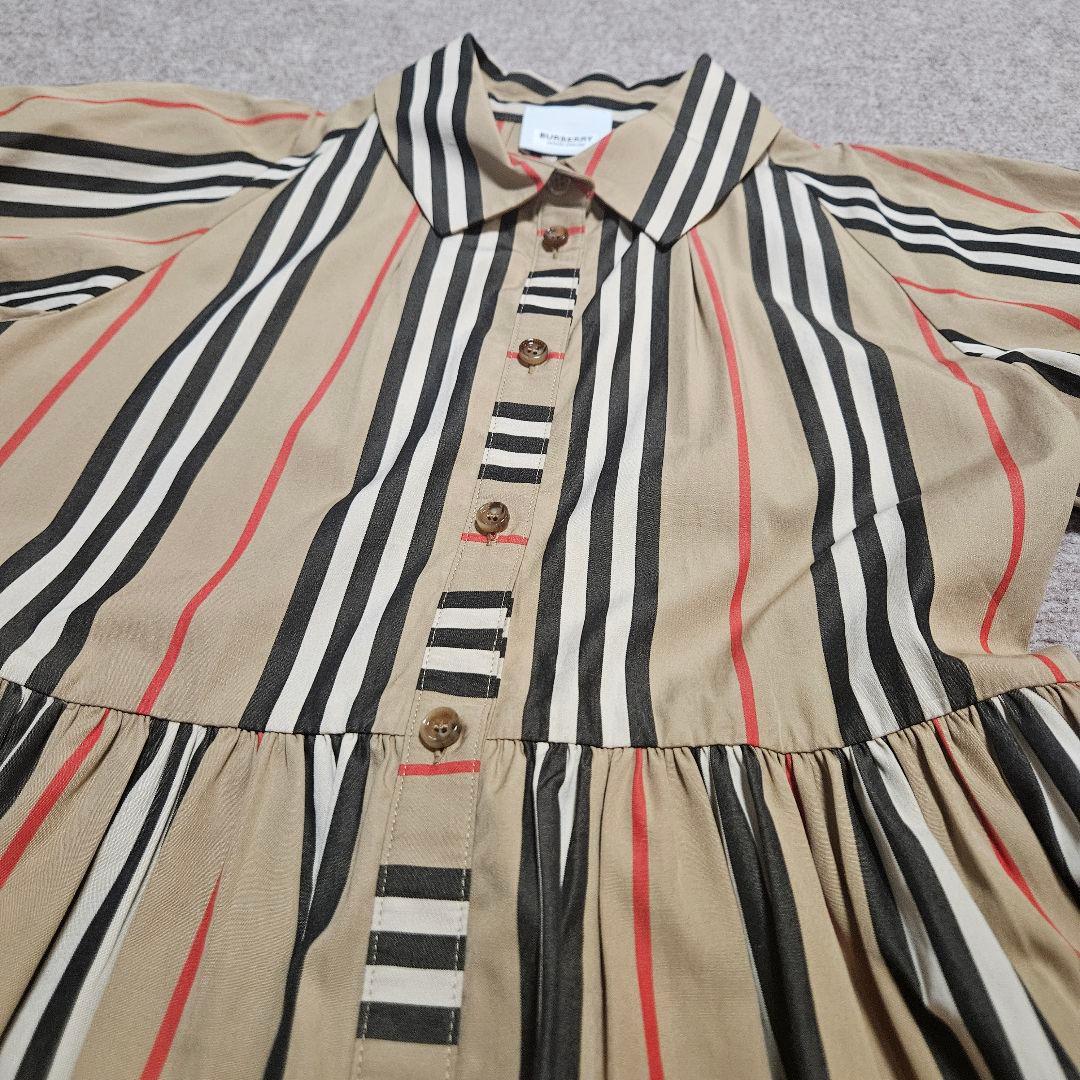 極美品　バーバリーチルドレン　BURBERRY　半袖ワンピース　チェック柄