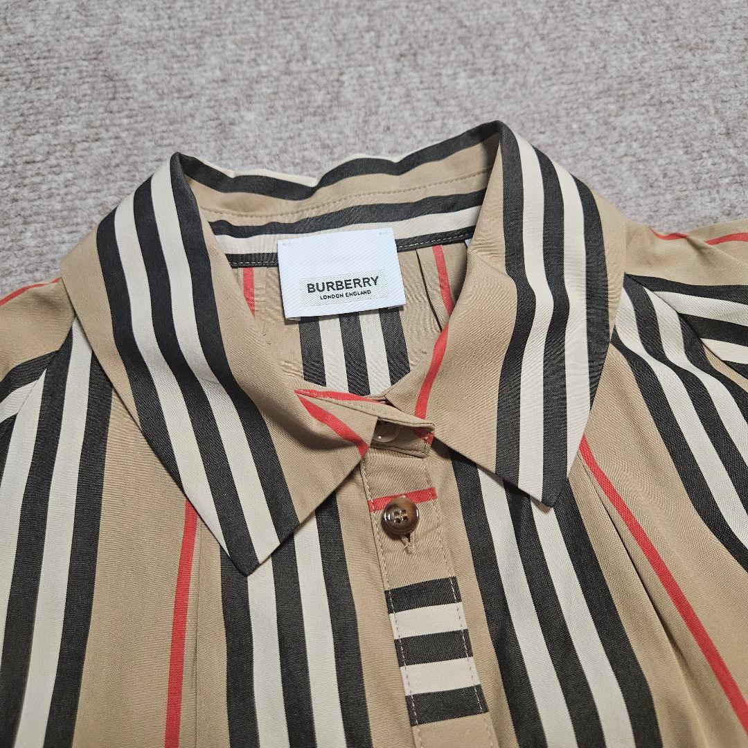 極美品　バーバリーチルドレン　BURBERRY　半袖ワンピース　チェック柄