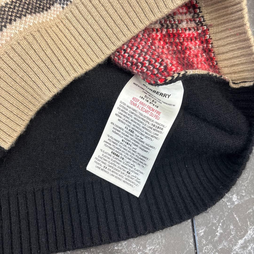 BURBERRYニットワンピース 12Y152㎝　大人可