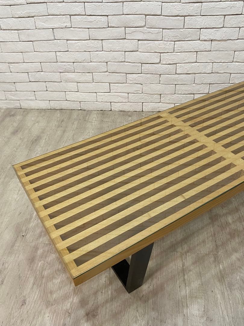 【東京都23区配送無料】ハーマンミラー ネルソン ベンチ テーブル　机　リビング