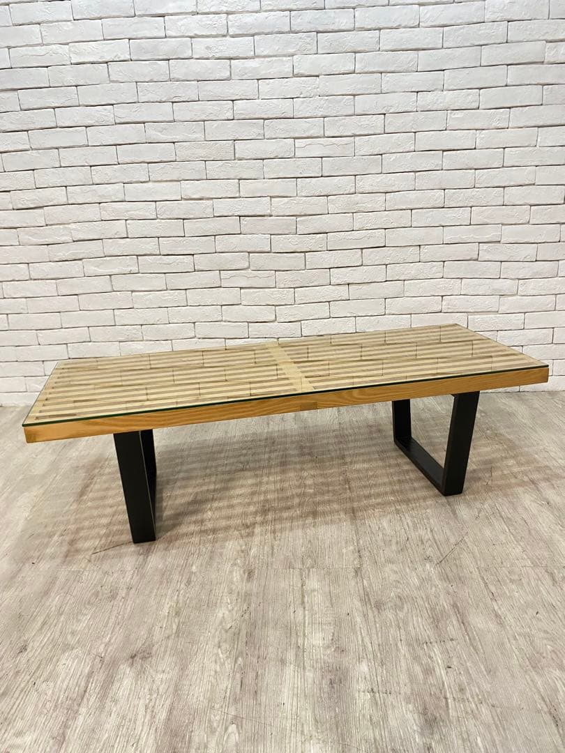 【東京都23区配送無料】ハーマンミラー ネルソン ベンチ テーブル　机　リビング