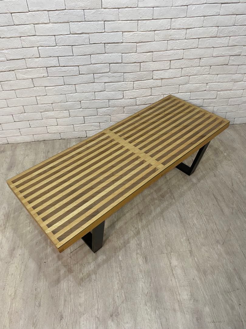 【東京都23区配送無料】ハーマンミラー ネルソン ベンチ テーブル　机　リビング