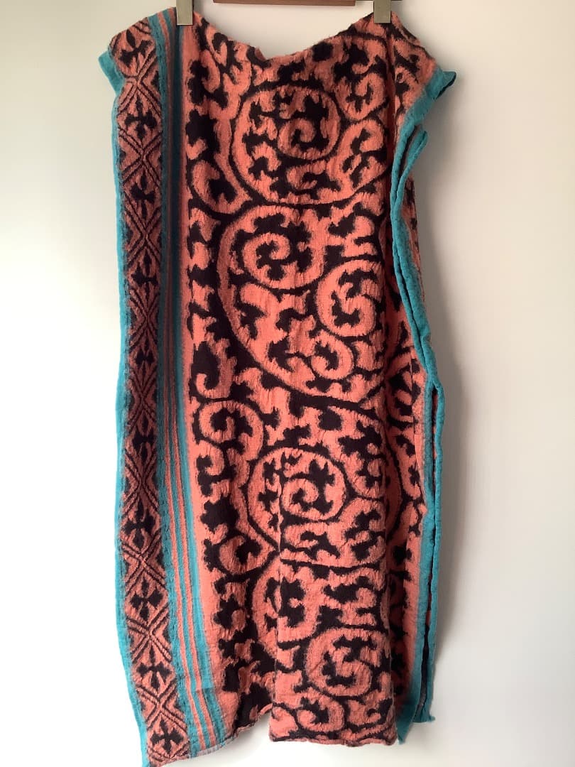 キャピタル　縮絨ウールマフラー未使用