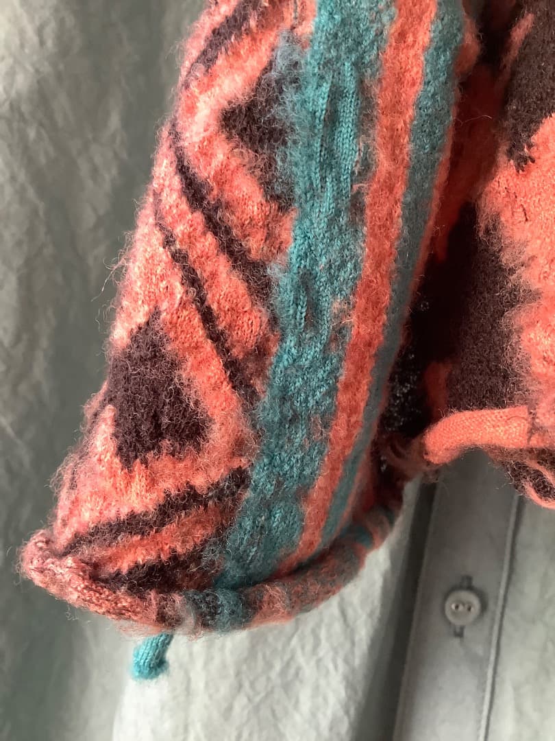 キャピタル　縮絨ウールマフラー未使用