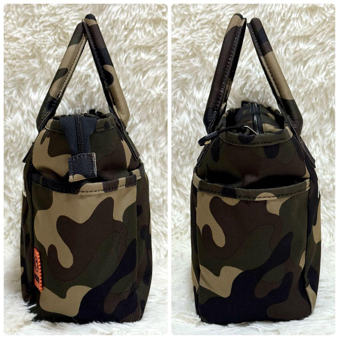 PEARLY GATES 迷彩 カモフラ カートバッグ トートバッグ ゴルフ用品