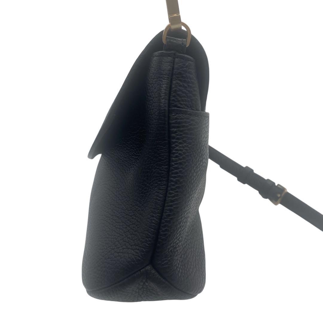 【極美品】 アニエスベー ショルダーバッグ ゴールド金具 レザー