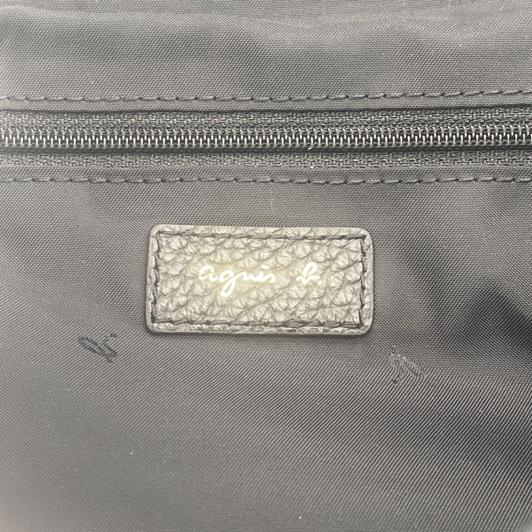 【極美品】 アニエスベー ショルダーバッグ ゴールド金具 レザー