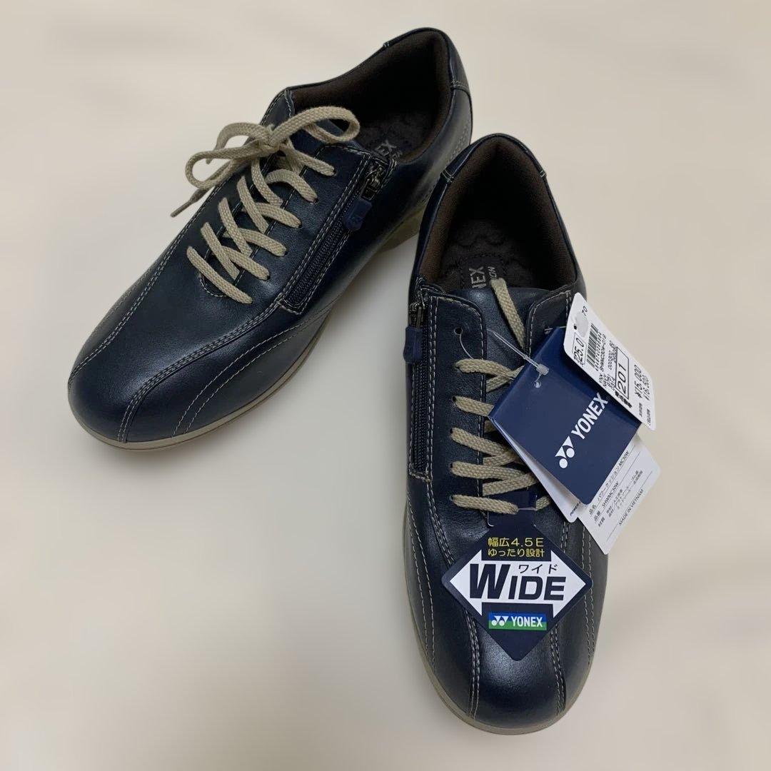 新品　YONEX ウォーキングシューズ　パワークッション　ワイドサイズ4.5E
