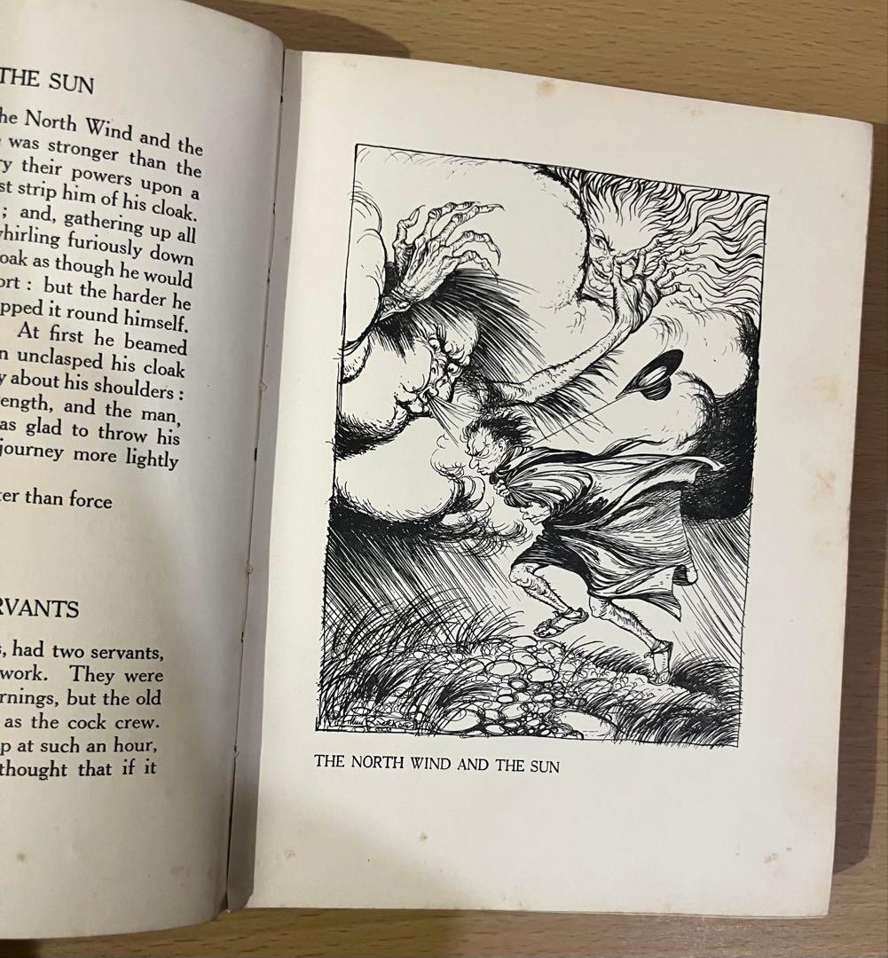 No.421レア 希少 アンティーク 古書 洋書 絵本 童話　アーサー・ラッカム