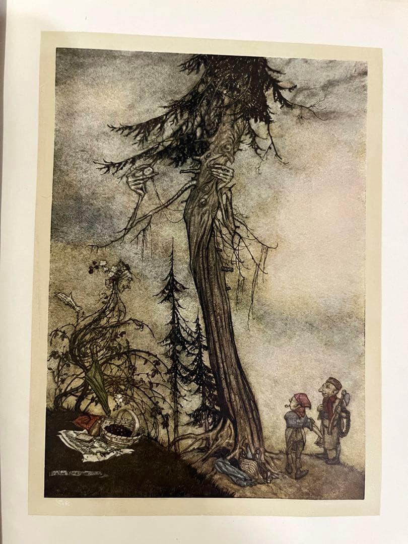 No.421レア 希少 アンティーク 古書 洋書 絵本 童話　アーサー・ラッカム