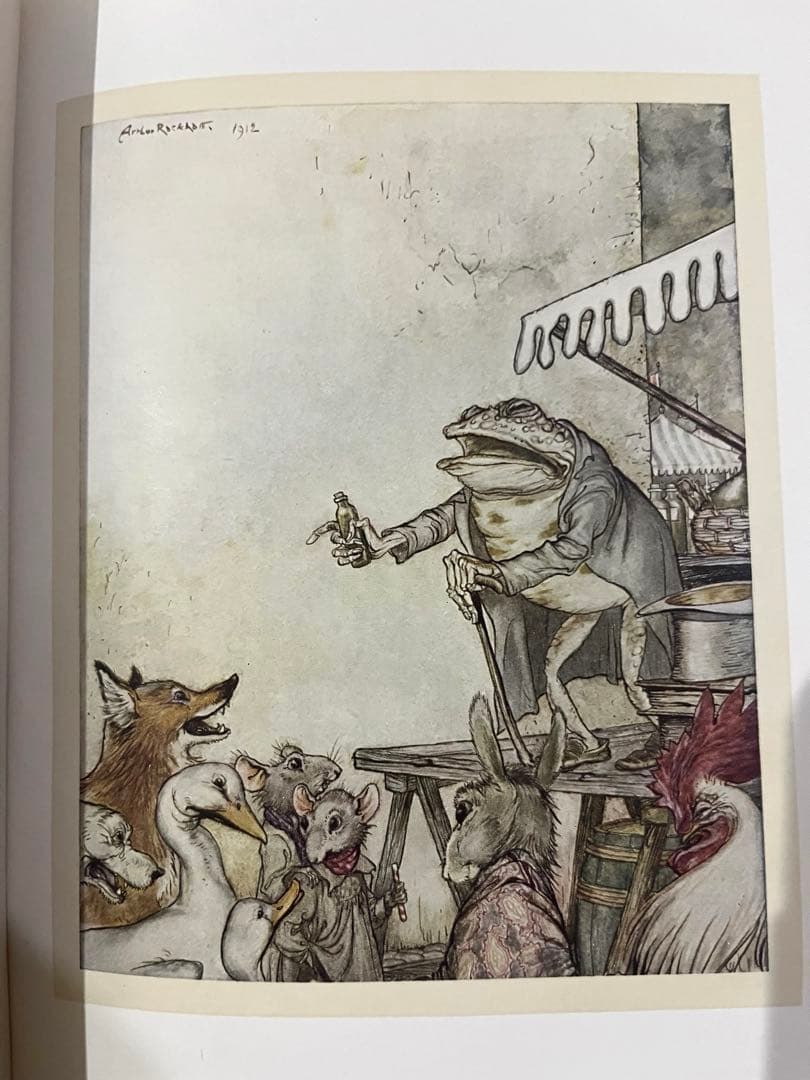 No.421レア 希少 アンティーク 古書 洋書 絵本 童話　アーサー・ラッカム