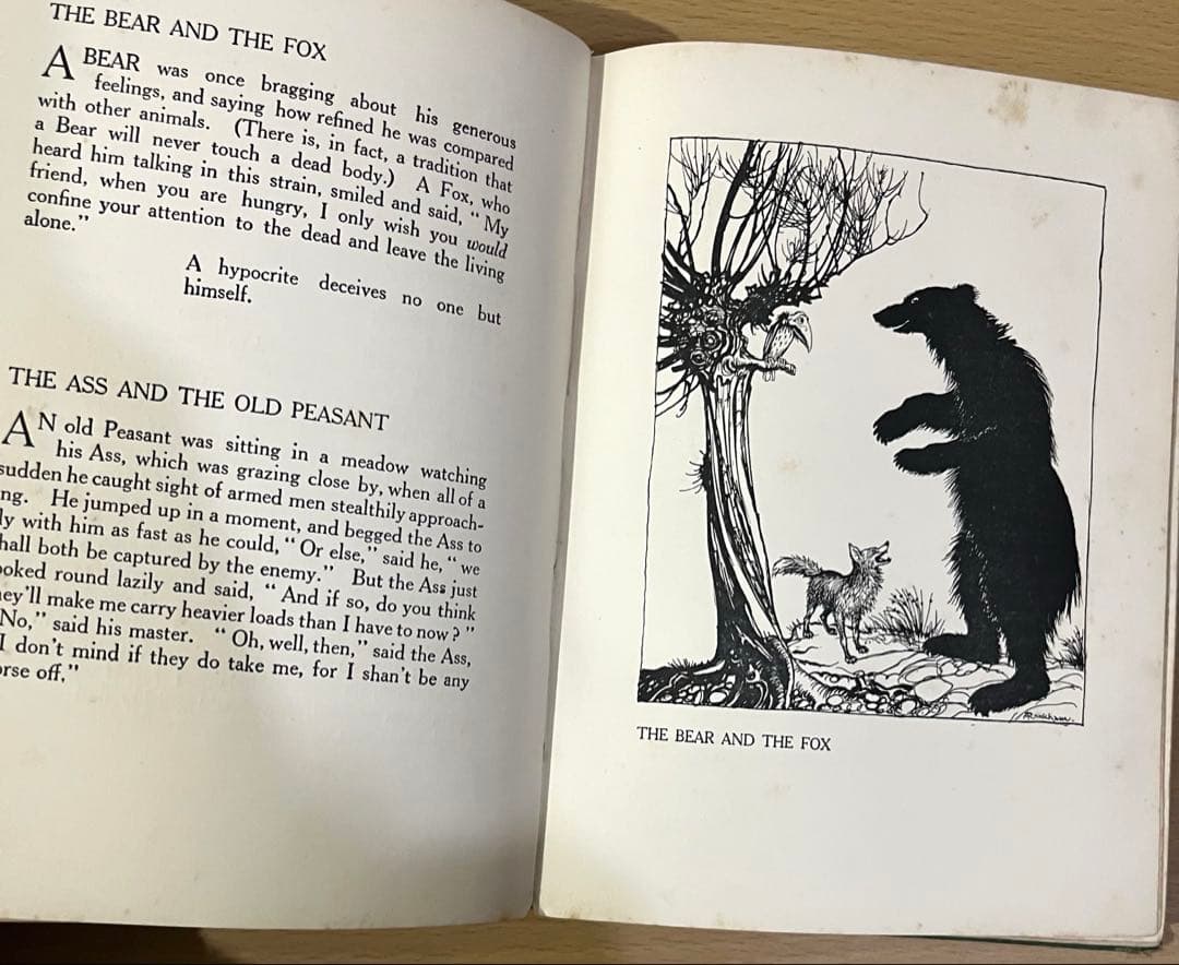 No.421レア 希少 アンティーク 古書 洋書 絵本 童話　アーサー・ラッカム