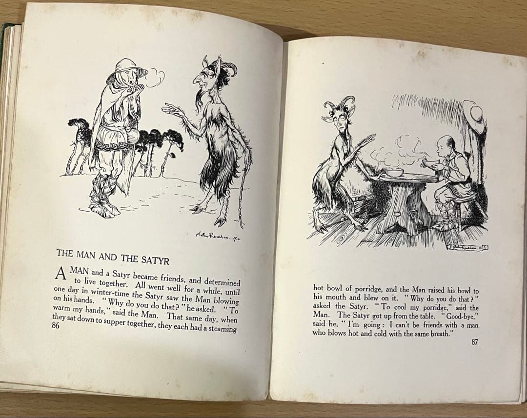 No.421レア 希少 アンティーク 古書 洋書 絵本 童話　アーサー・ラッカム