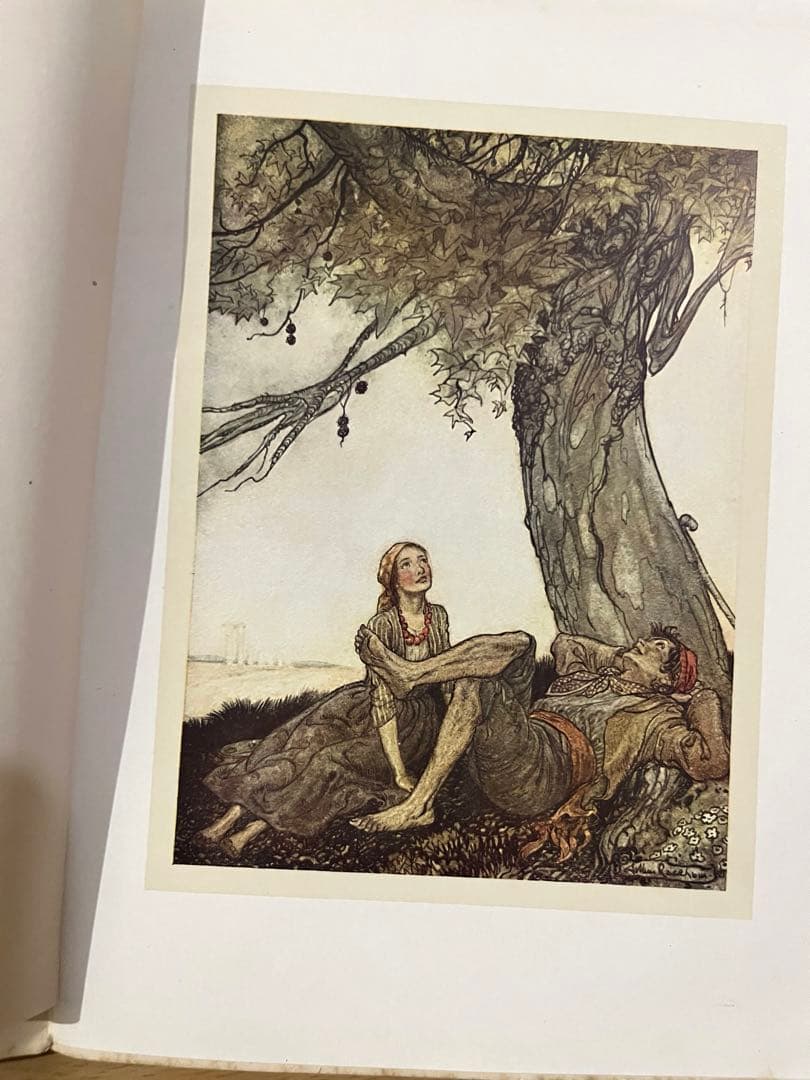 No.421レア 希少 アンティーク 古書 洋書 絵本 童話　アーサー・ラッカム