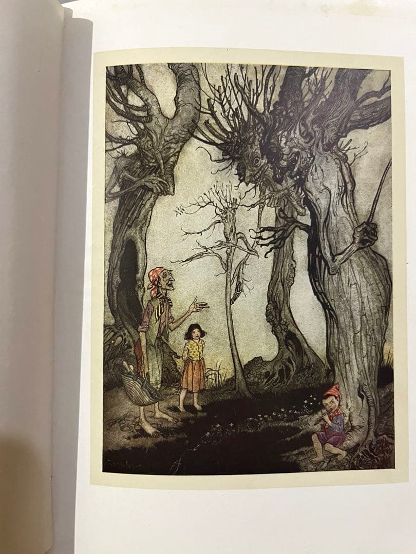 No.421レア 希少 アンティーク 古書 洋書 絵本 童話　アーサー・ラッカム