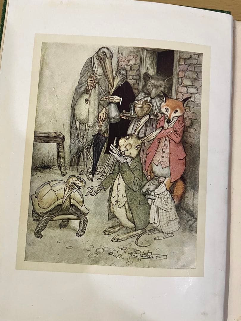 No.421レア 希少 アンティーク 古書 洋書 絵本 童話　アーサー・ラッカム