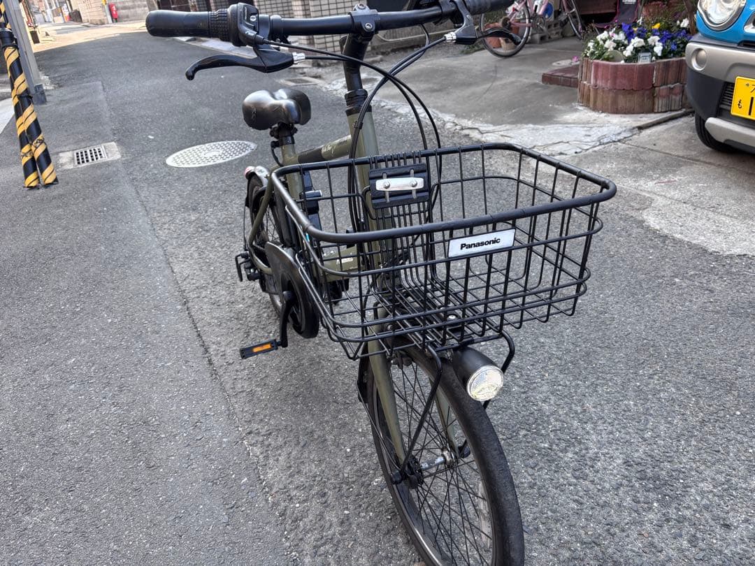 Panasonic Velo-Star 電動アシスト自転車 オリーブグリーン
