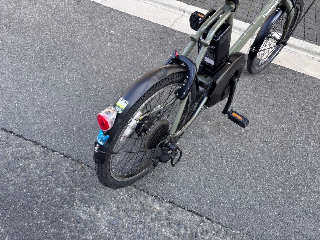 Panasonic Velo-Star 電動アシスト自転車 オリーブグリーン