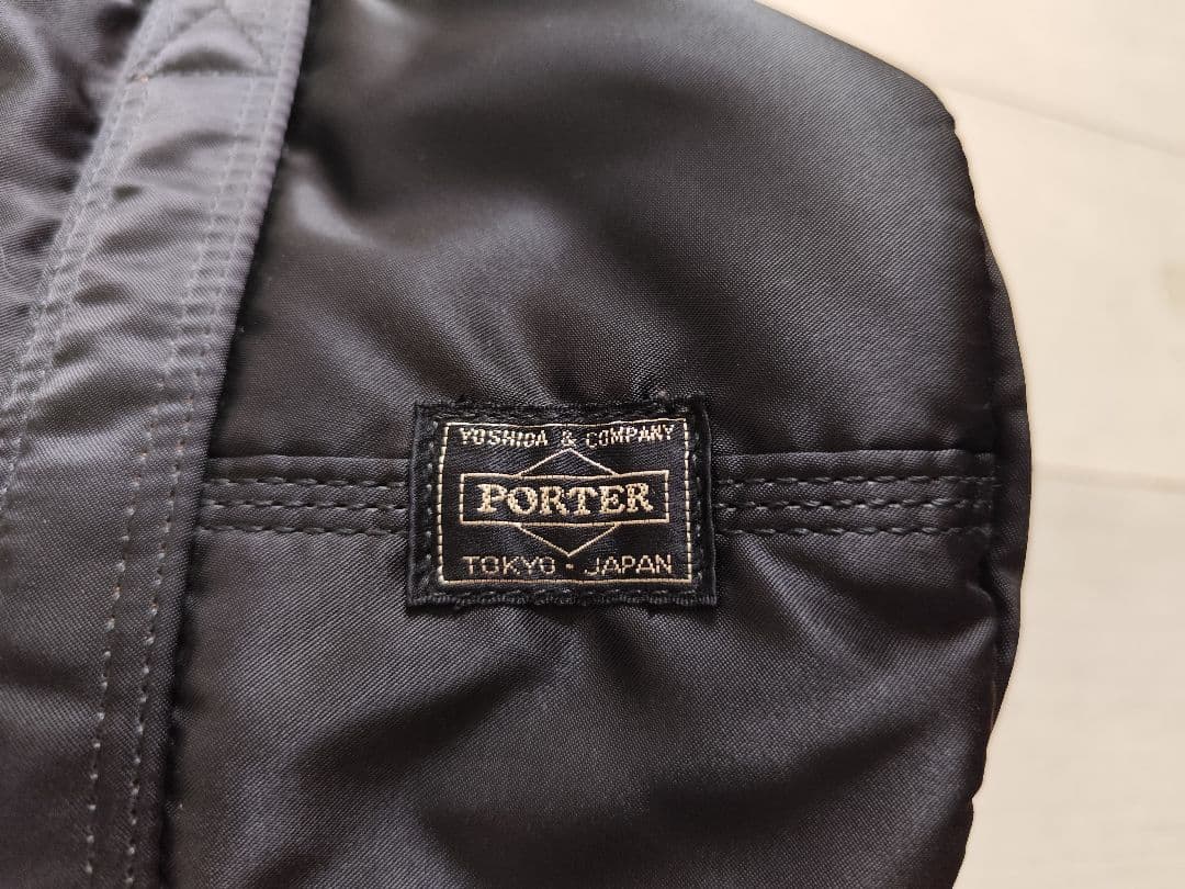 極美品　PORTER ポーター ミニボストン ドラムバッグ 　タンカー　L
